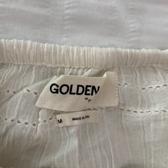 Aritzia Golden Tube top. Size Medium - Picture 3 of 4